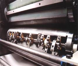 Metal coating machine