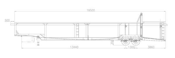 Car carrier drawing