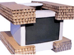 Honeycomb paper machine