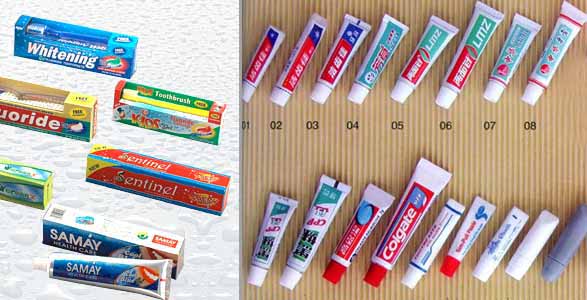 toothpaste packaging