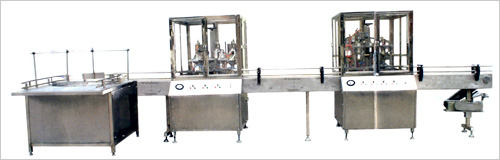 aerosol filling production line