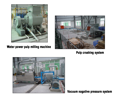 Pulp molding machine