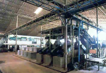 cassava starch processing machine