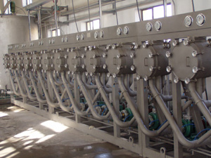 cassava starch processing machine