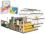 Tissue packaging machine