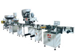 Tablet/capsule bottling line