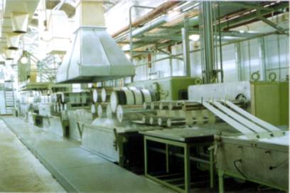 POLYESTER STAPLE FIBRE PRODUCTION LINE