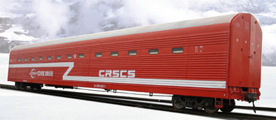 SQ5 double-deck flat car for trasporting automobiles